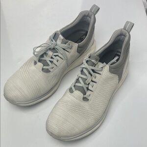 Johnston & Murphy Light Gray Sneakers